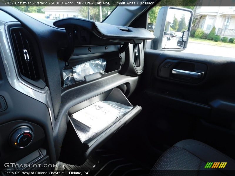 Summit White / Jet Black 2022 Chevrolet Silverado 2500HD Work Truck Crew Cab 4x4