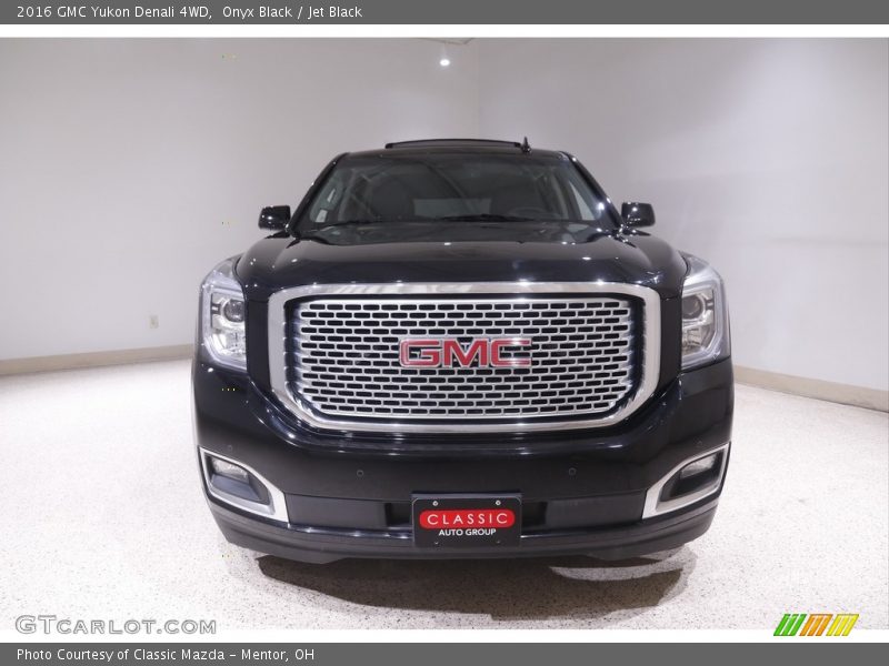 Onyx Black / Jet Black 2016 GMC Yukon Denali 4WD