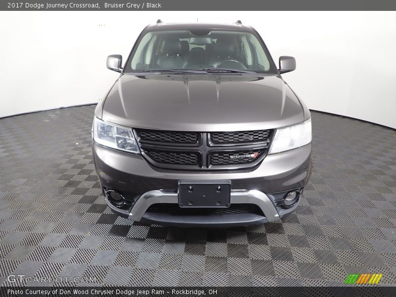 Bruiser Grey / Black 2017 Dodge Journey Crossroad