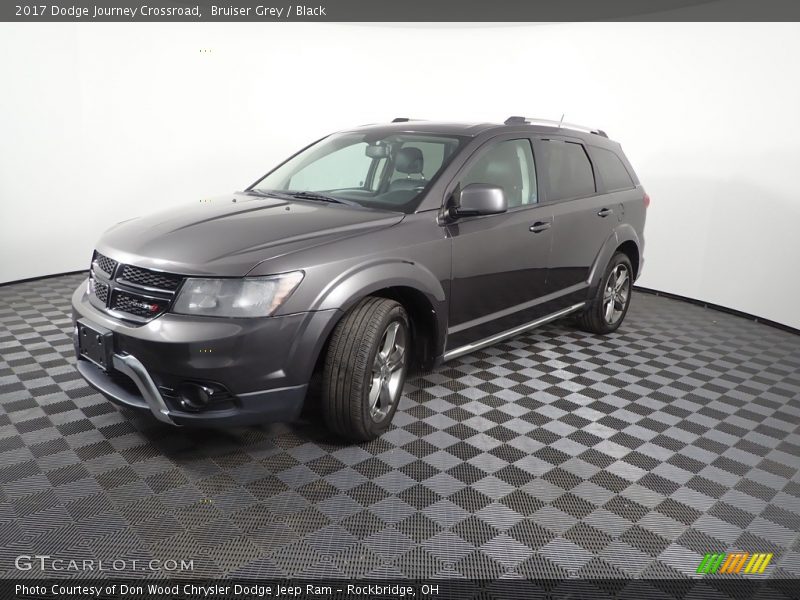 Bruiser Grey / Black 2017 Dodge Journey Crossroad