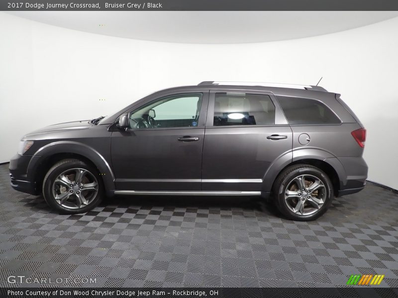 Bruiser Grey / Black 2017 Dodge Journey Crossroad