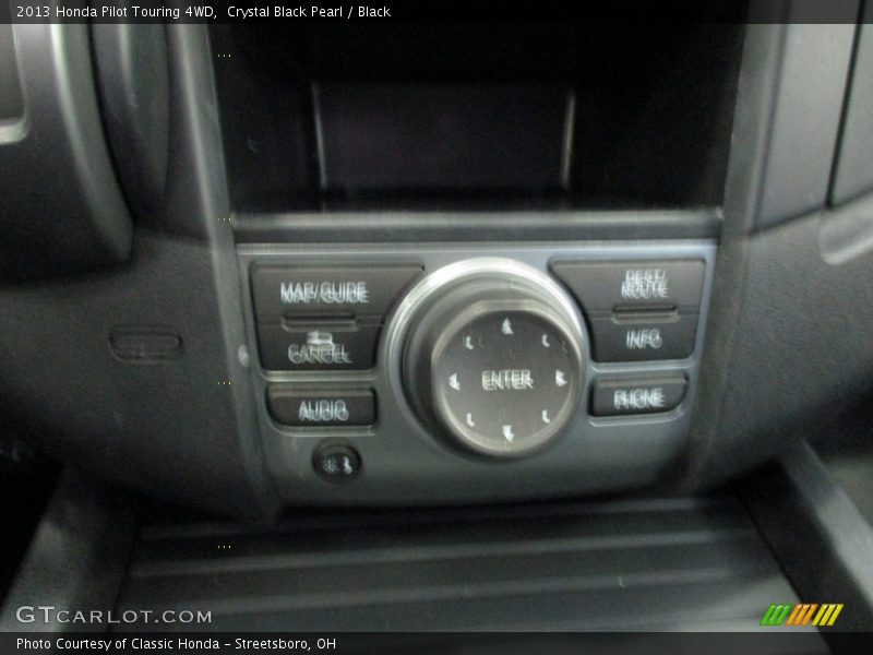 Crystal Black Pearl / Black 2013 Honda Pilot Touring 4WD