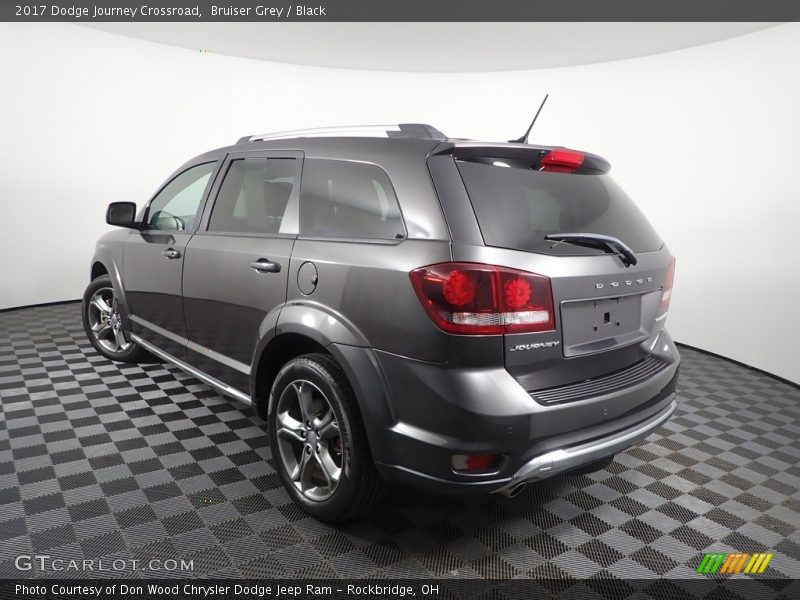 Bruiser Grey / Black 2017 Dodge Journey Crossroad