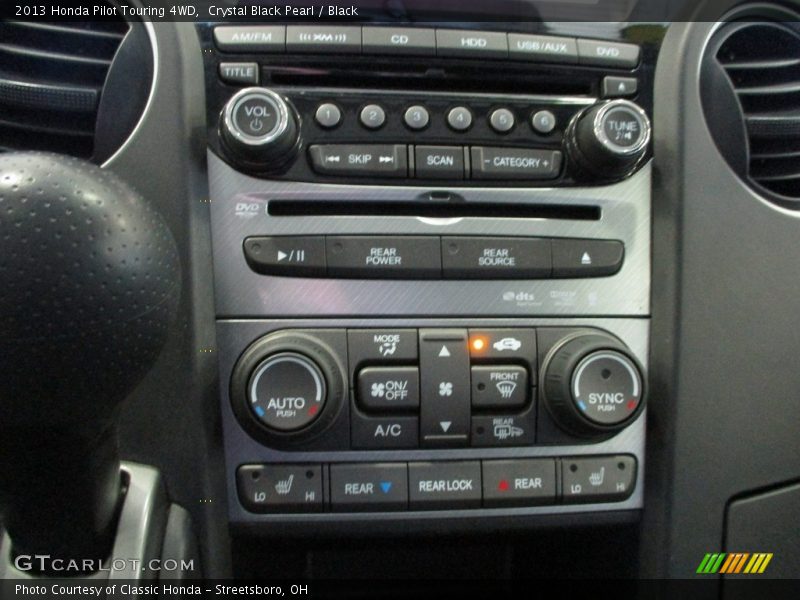 Crystal Black Pearl / Black 2013 Honda Pilot Touring 4WD