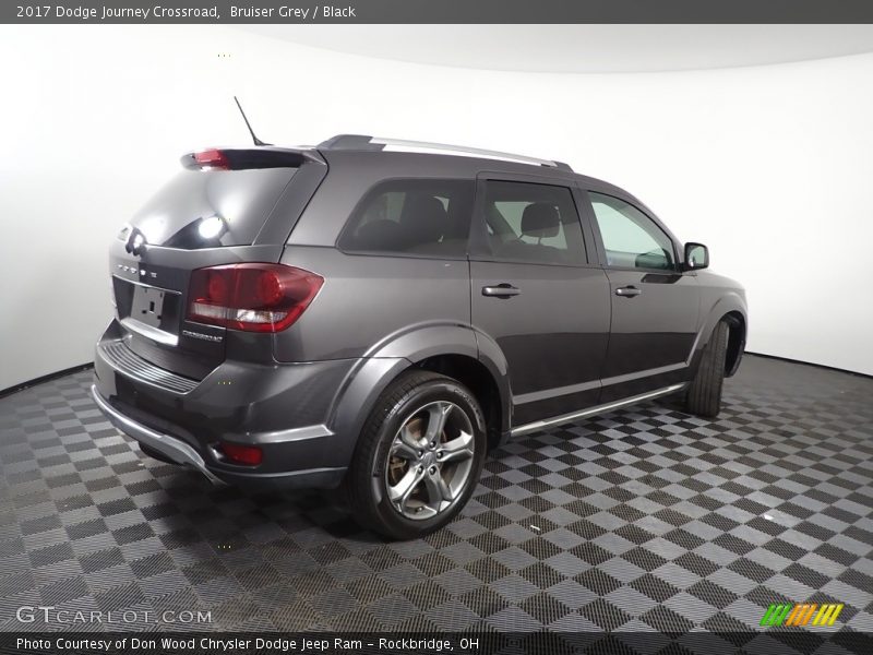 Bruiser Grey / Black 2017 Dodge Journey Crossroad