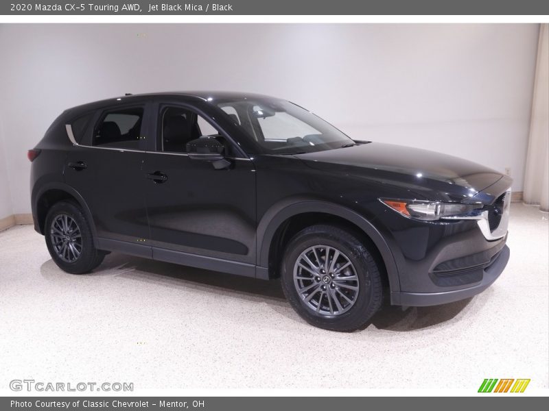 Jet Black Mica / Black 2020 Mazda CX-5 Touring AWD
