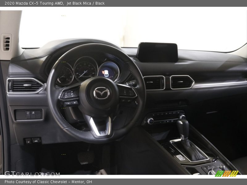 Jet Black Mica / Black 2020 Mazda CX-5 Touring AWD