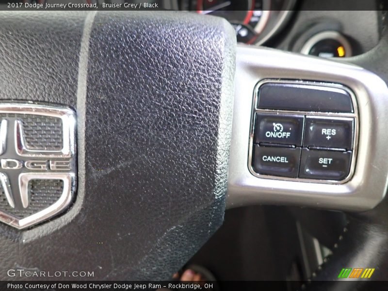 Bruiser Grey / Black 2017 Dodge Journey Crossroad