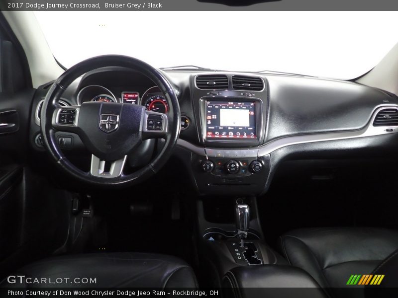 Bruiser Grey / Black 2017 Dodge Journey Crossroad