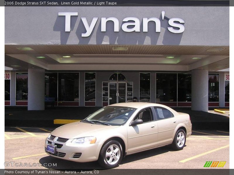 Linen Gold Metallic / Light Taupe 2006 Dodge Stratus SXT Sedan