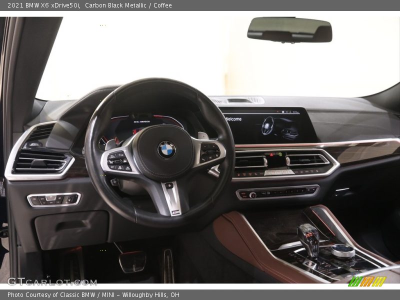 Dashboard of 2021 X6 xDrive50i