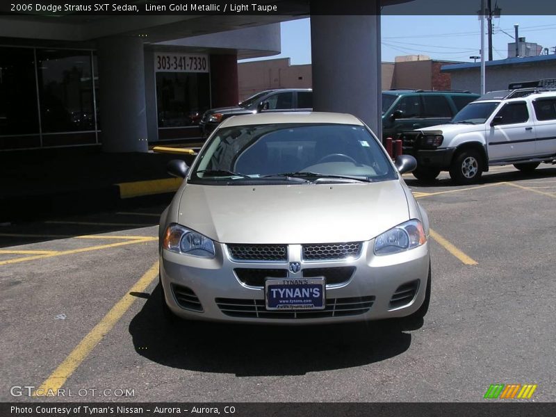 Linen Gold Metallic / Light Taupe 2006 Dodge Stratus SXT Sedan