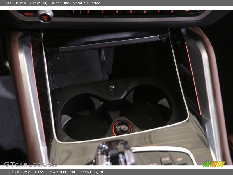 Carbon Black Metallic / Coffee 2021 BMW X6 xDrive50i
