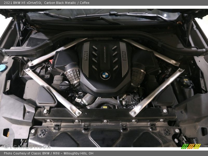  2021 X6 xDrive50i Engine - 4.4 Liter M TwinPower Turbocharged DOHC 32-Valve V8