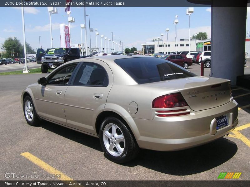 Linen Gold Metallic / Light Taupe 2006 Dodge Stratus SXT Sedan