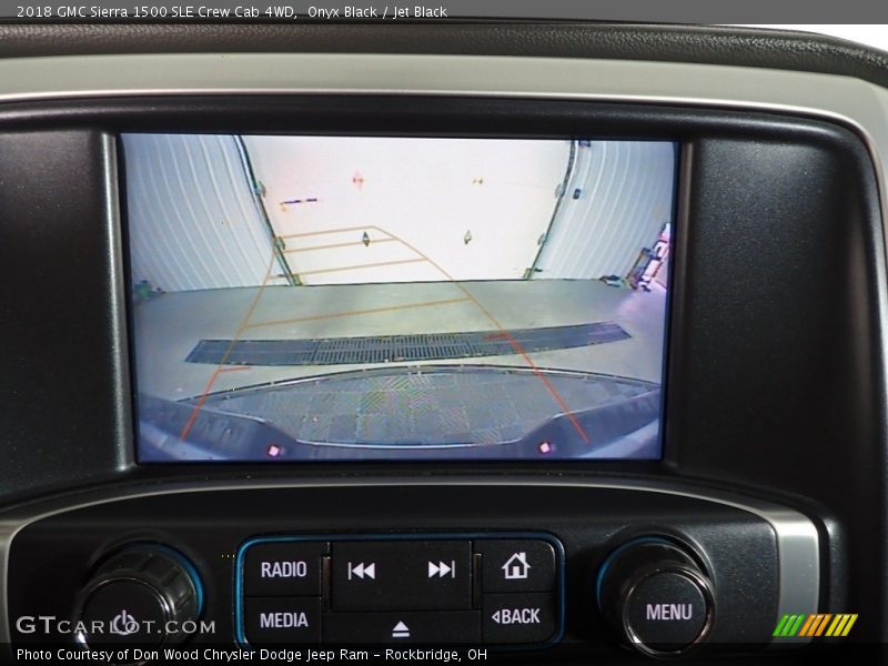Onyx Black / Jet Black 2018 GMC Sierra 1500 SLE Crew Cab 4WD