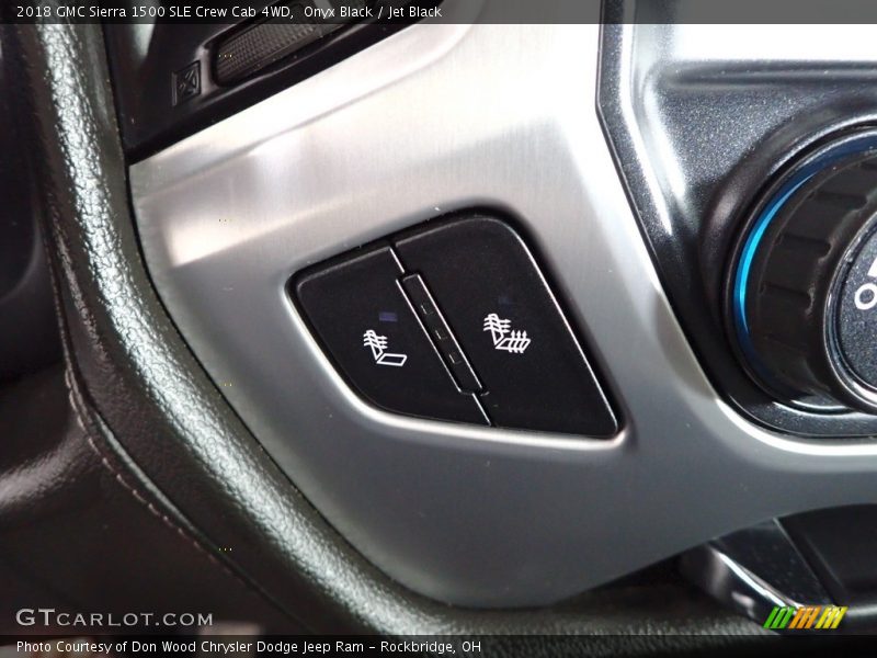 Onyx Black / Jet Black 2018 GMC Sierra 1500 SLE Crew Cab 4WD