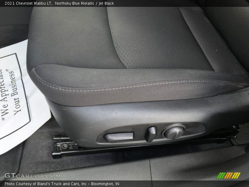 Northsky Blue Metallic / Jet Black 2021 Chevrolet Malibu LT