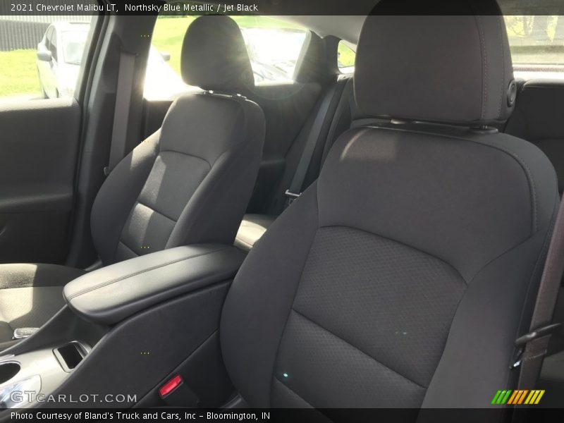 Northsky Blue Metallic / Jet Black 2021 Chevrolet Malibu LT