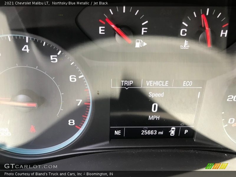 Northsky Blue Metallic / Jet Black 2021 Chevrolet Malibu LT