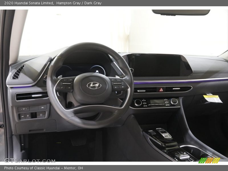 Hampton Gray / Dark Gray 2020 Hyundai Sonata Limited