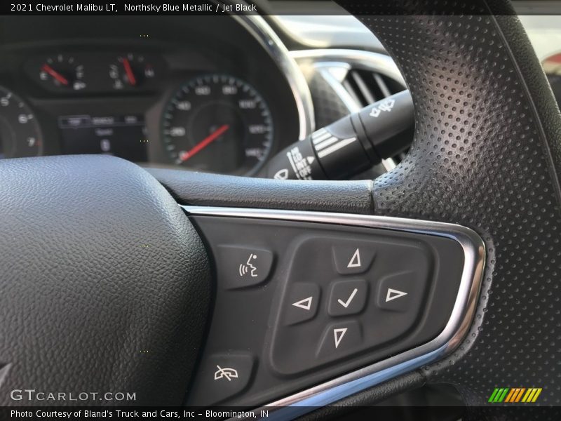 Northsky Blue Metallic / Jet Black 2021 Chevrolet Malibu LT