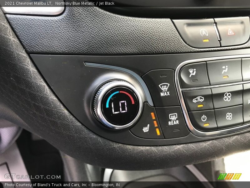 Northsky Blue Metallic / Jet Black 2021 Chevrolet Malibu LT