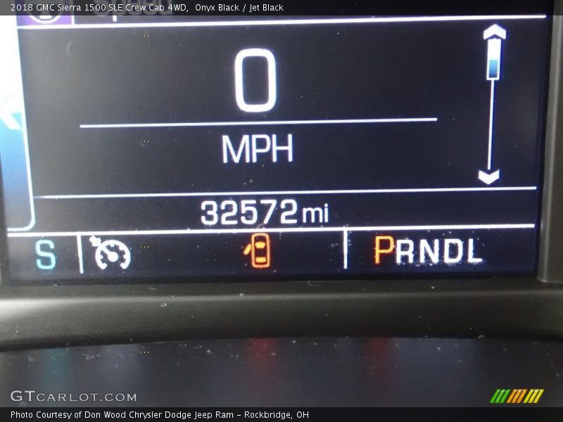 Onyx Black / Jet Black 2018 GMC Sierra 1500 SLE Crew Cab 4WD