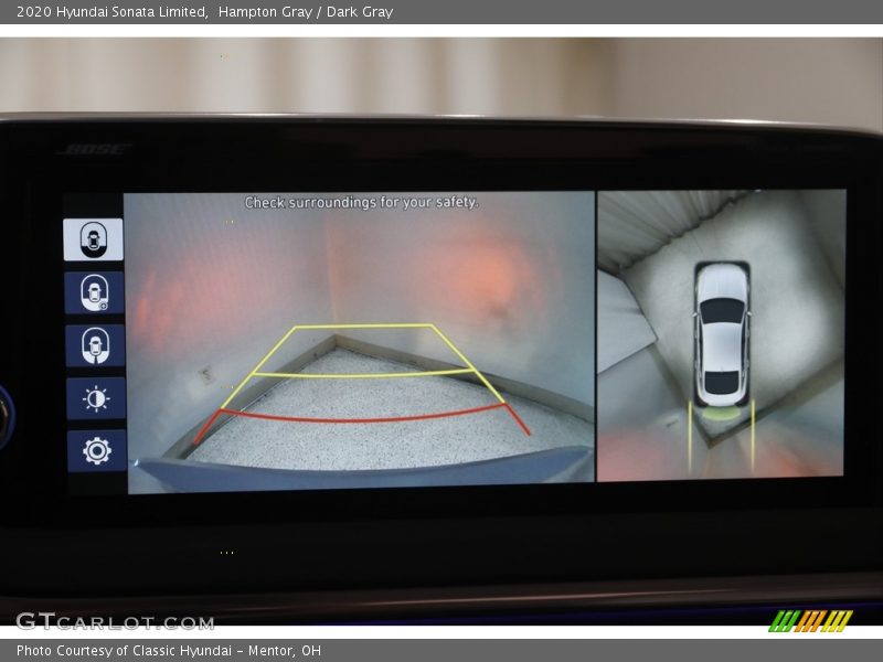 Hampton Gray / Dark Gray 2020 Hyundai Sonata Limited