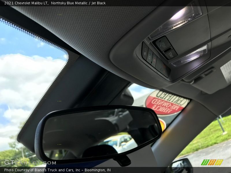 Northsky Blue Metallic / Jet Black 2021 Chevrolet Malibu LT