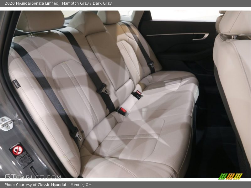 Hampton Gray / Dark Gray 2020 Hyundai Sonata Limited