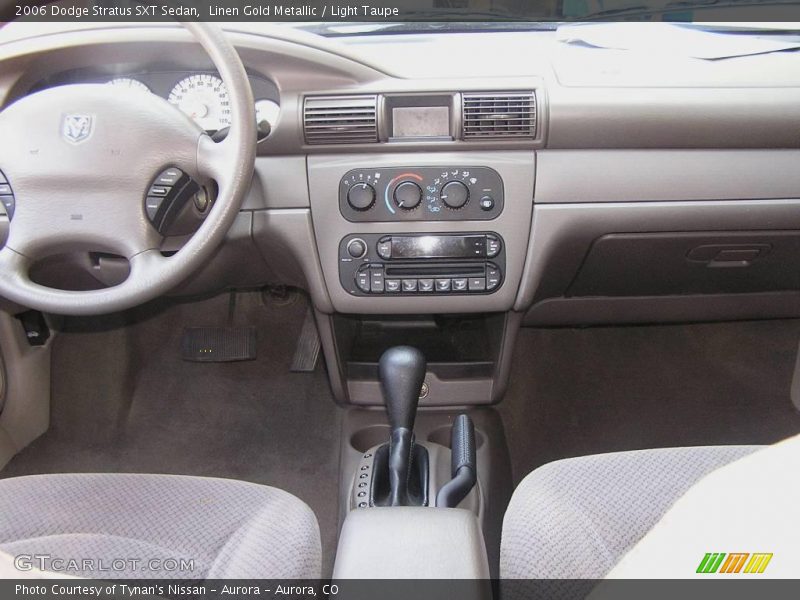 Linen Gold Metallic / Light Taupe 2006 Dodge Stratus SXT Sedan
