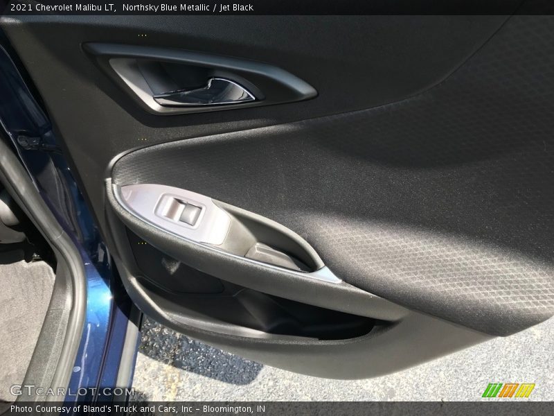 Northsky Blue Metallic / Jet Black 2021 Chevrolet Malibu LT
