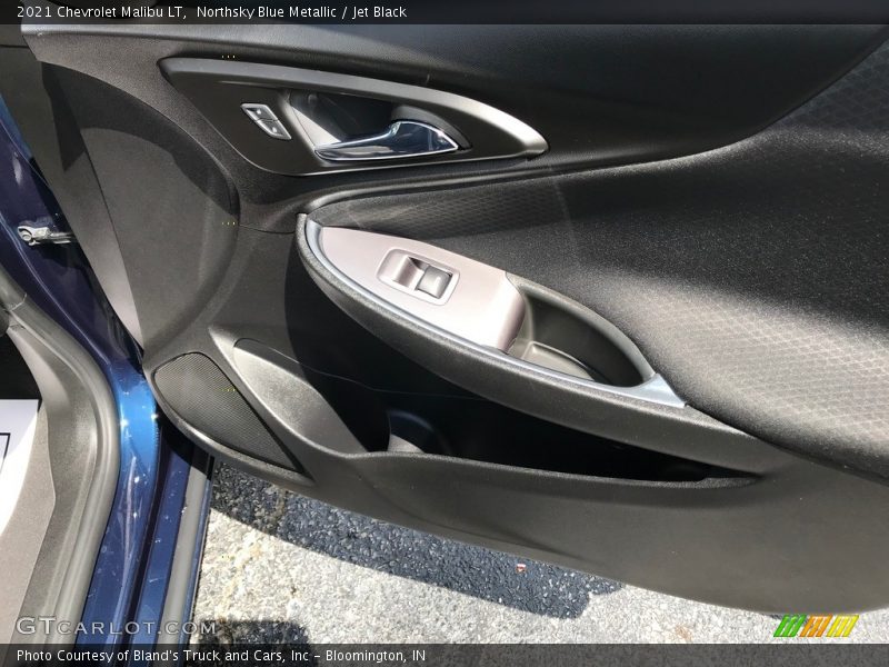 Northsky Blue Metallic / Jet Black 2021 Chevrolet Malibu LT