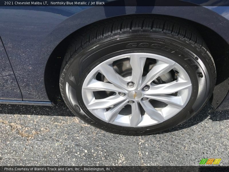Northsky Blue Metallic / Jet Black 2021 Chevrolet Malibu LT
