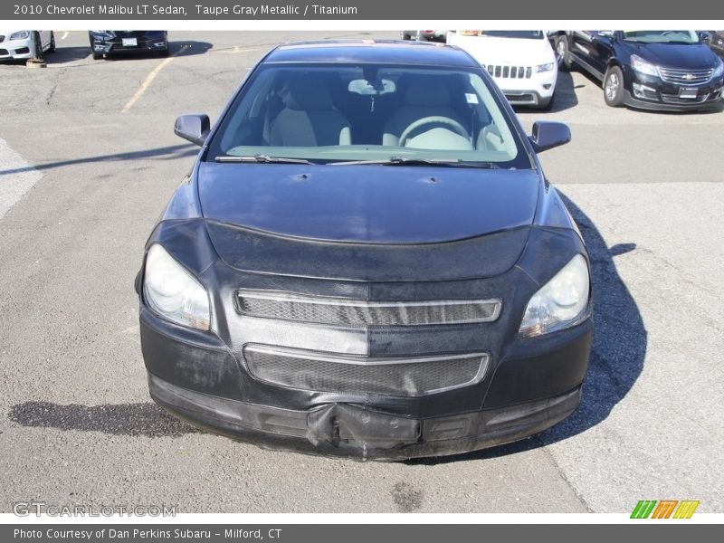 Taupe Gray Metallic / Titanium 2010 Chevrolet Malibu LT Sedan