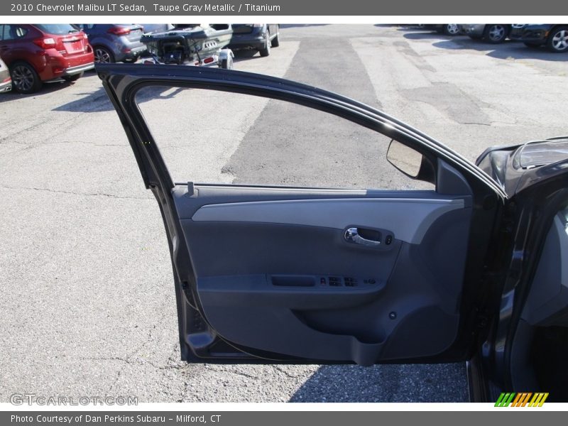 Taupe Gray Metallic / Titanium 2010 Chevrolet Malibu LT Sedan