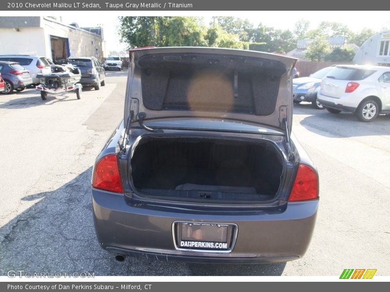Taupe Gray Metallic / Titanium 2010 Chevrolet Malibu LT Sedan