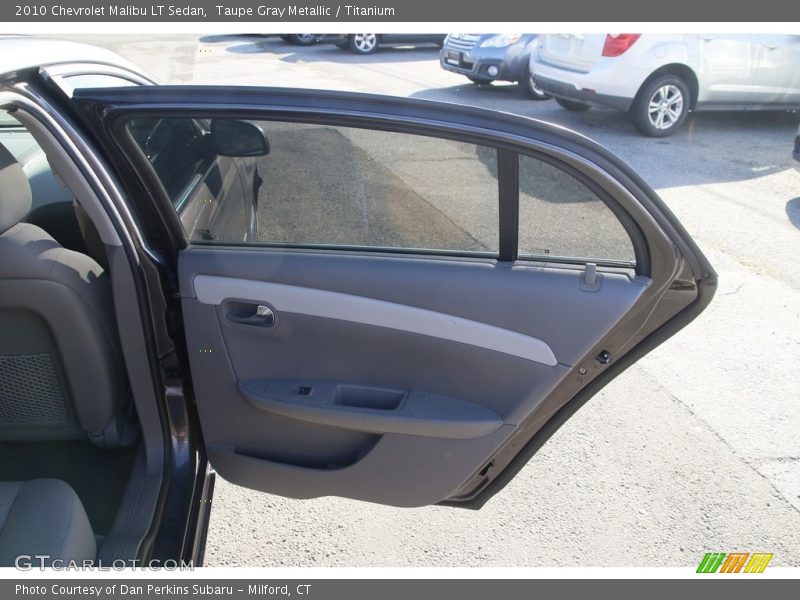 Taupe Gray Metallic / Titanium 2010 Chevrolet Malibu LT Sedan