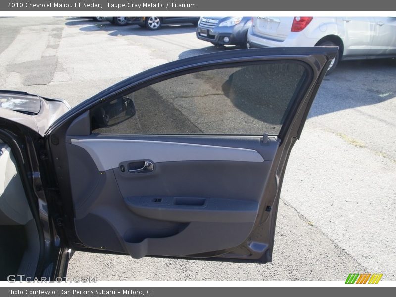 Taupe Gray Metallic / Titanium 2010 Chevrolet Malibu LT Sedan