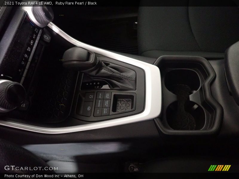 Ruby Flare Pearl / Black 2021 Toyota RAV4 LE AWD