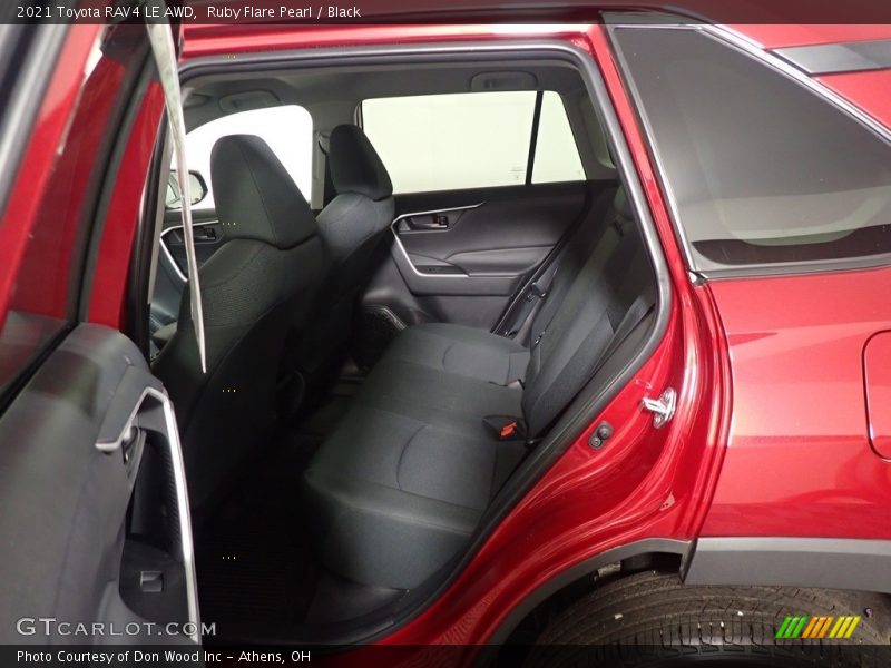Ruby Flare Pearl / Black 2021 Toyota RAV4 LE AWD