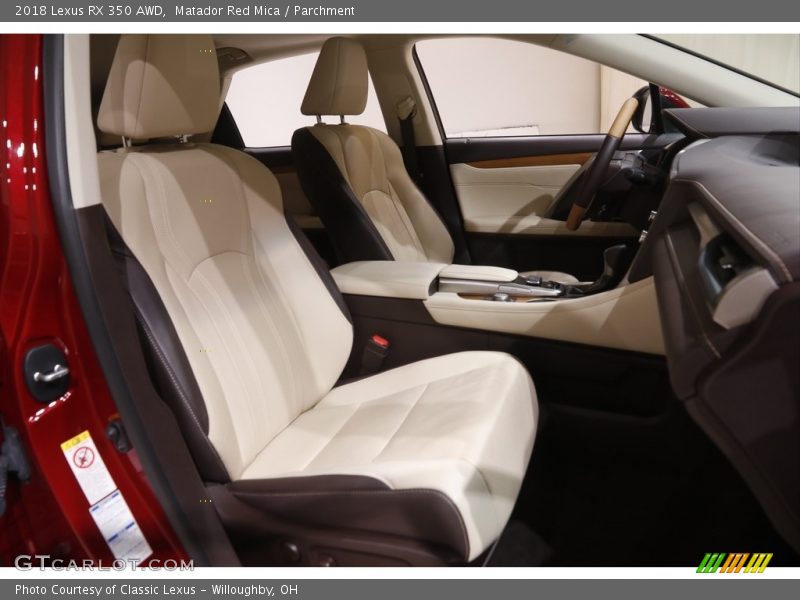 Matador Red Mica / Parchment 2018 Lexus RX 350 AWD