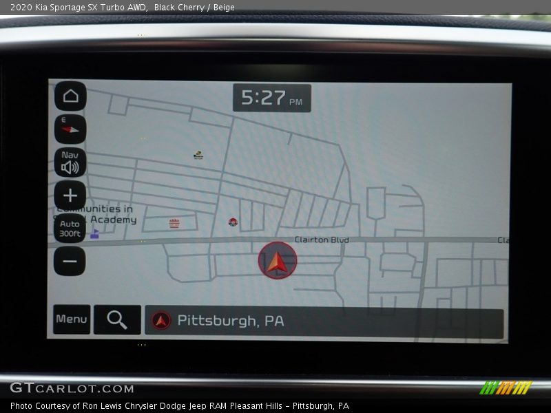 Black Cherry / Beige 2020 Kia Sportage SX Turbo AWD