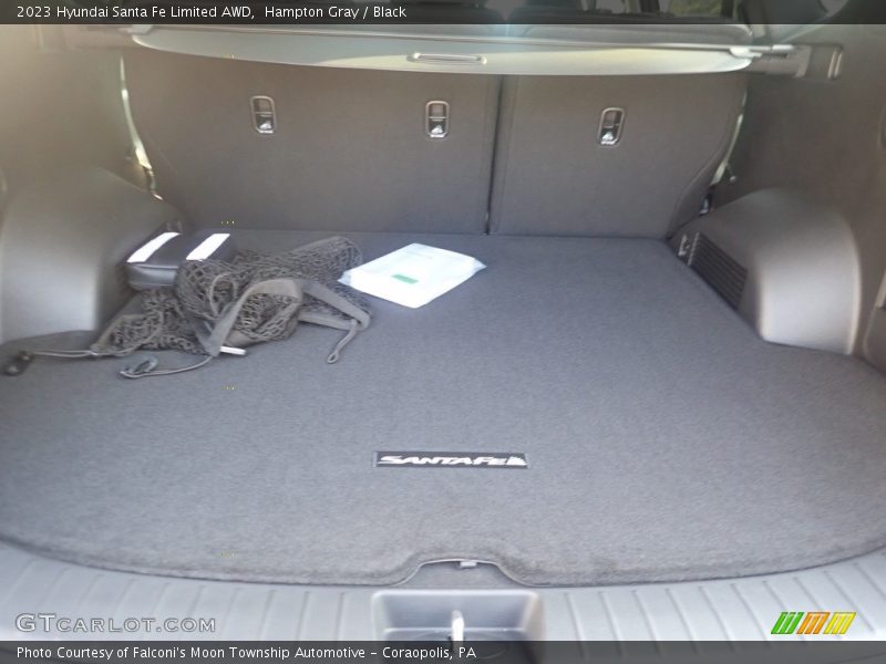 Hampton Gray / Black 2023 Hyundai Santa Fe Limited AWD