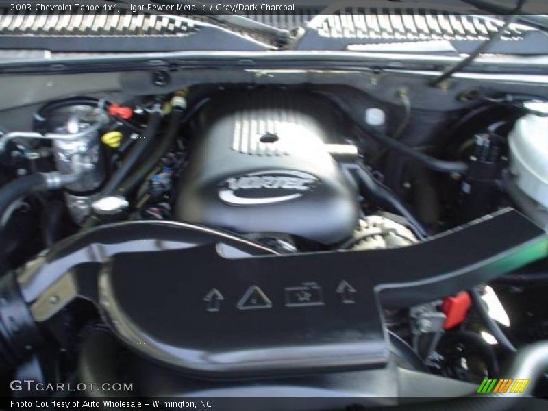 Light Pewter Metallic / Gray/Dark Charcoal 2003 Chevrolet Tahoe 4x4
