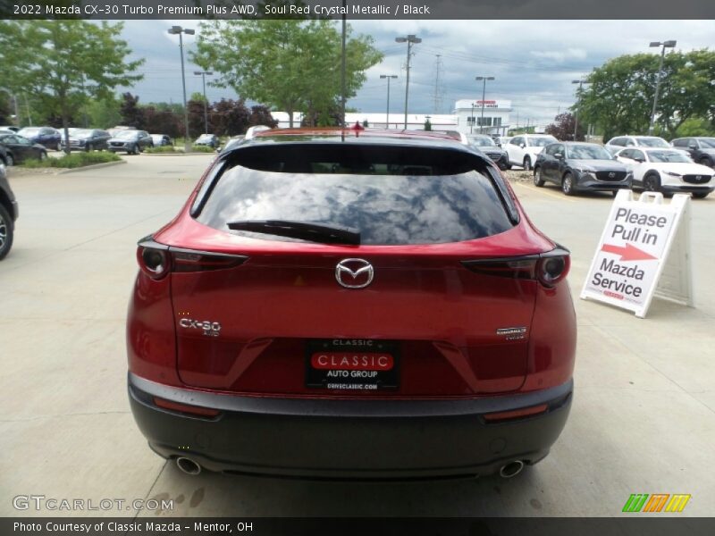 Soul Red Crystal Metallic / Black 2022 Mazda CX-30 Turbo Premium Plus AWD
