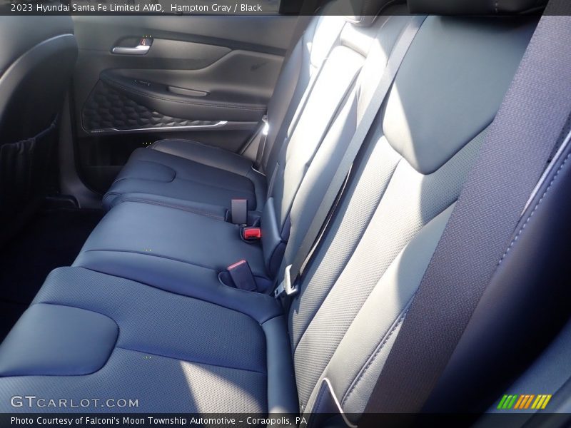 Hampton Gray / Black 2023 Hyundai Santa Fe Limited AWD