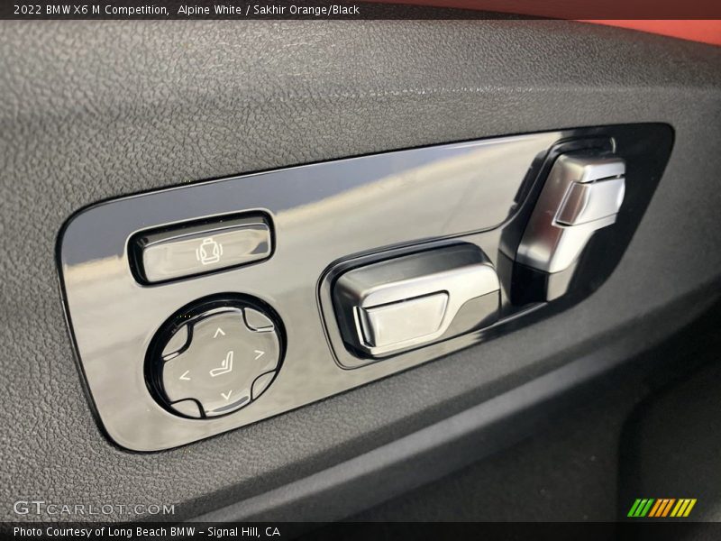 Controls of 2022 X6 M Competition