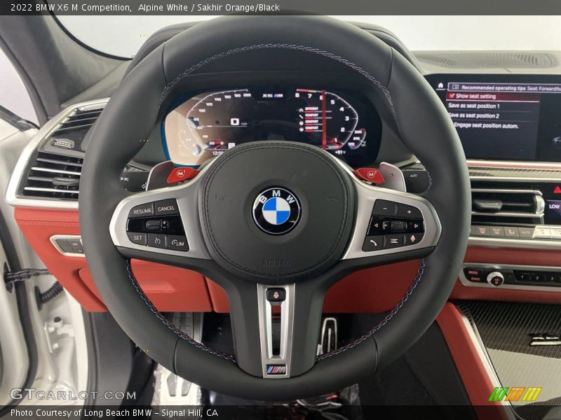  2022 X6 M Competition Steering Wheel
